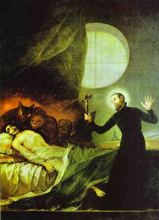 St.Francis Borgia Exorsizing